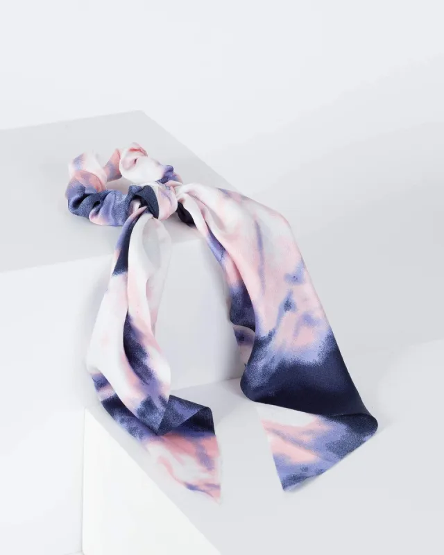 Multi Colour Tie-Dye Detail Hair Tie sold by Collete Hayman