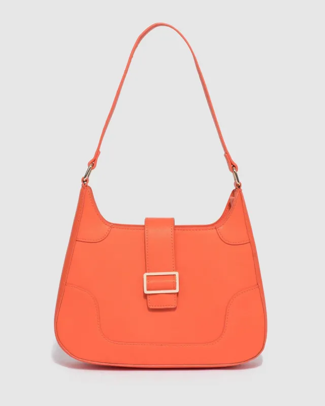 Orange Aisling Shoulder Bag sold by Collete Hayman