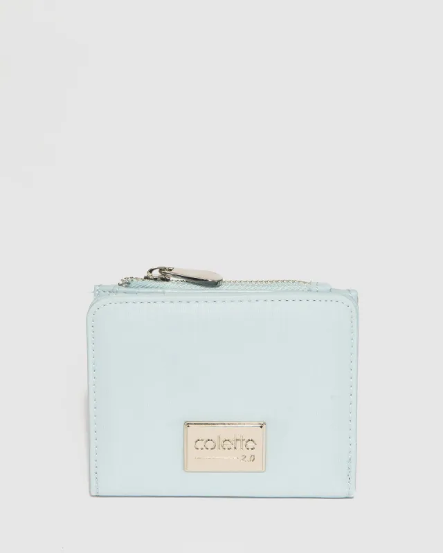 Baby Blue Han Mini Wallet sold by Collete Hayman