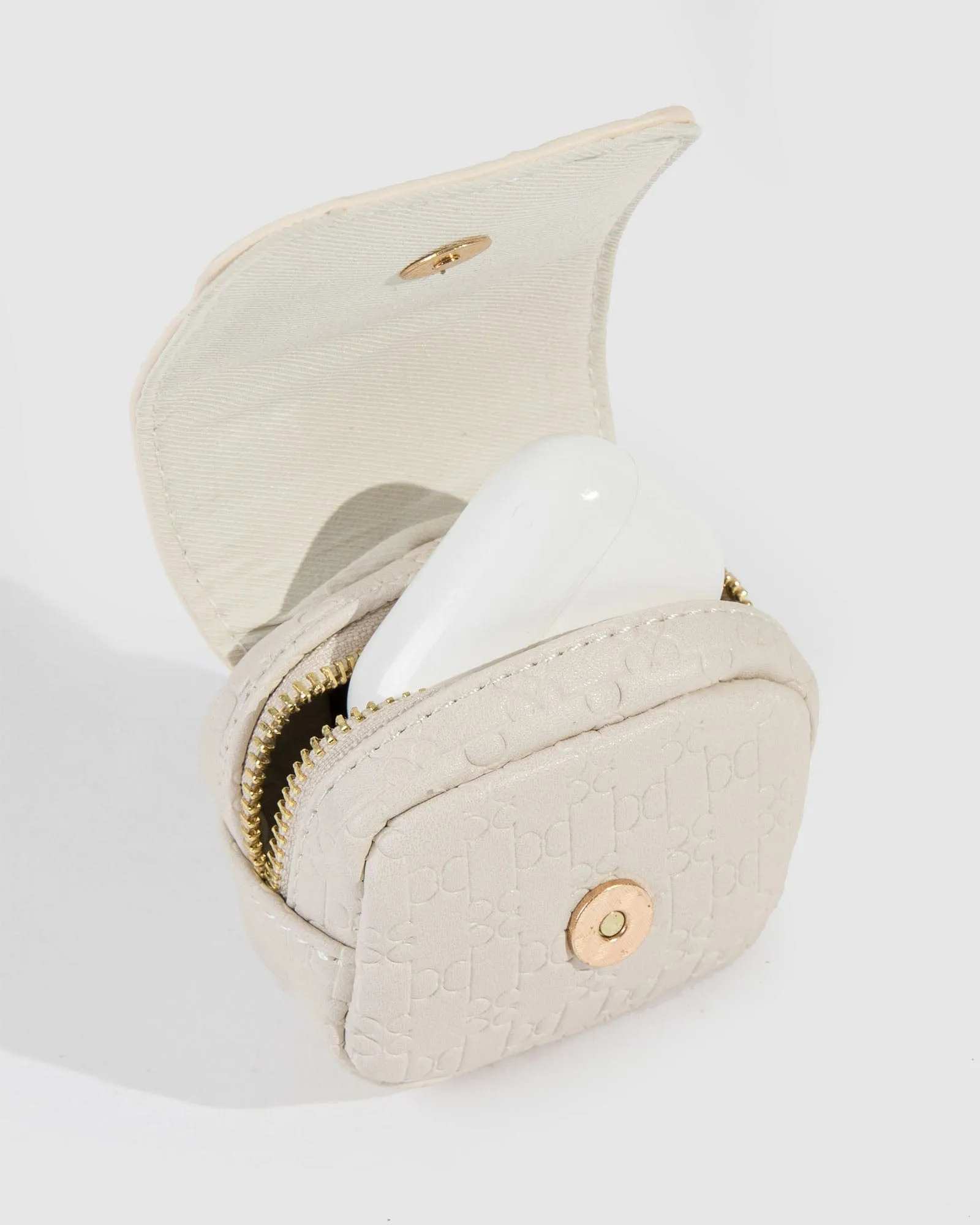 Ivory Della Keyring Pouch sold by Collete Hayman product image thumbnail 2