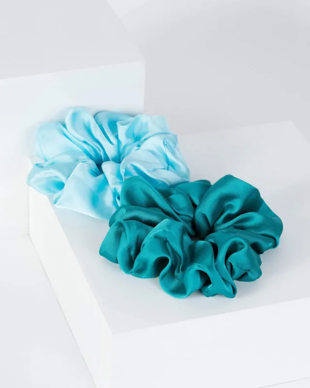 Blue Multi Scrunchie Pack sold by Collete Hayman