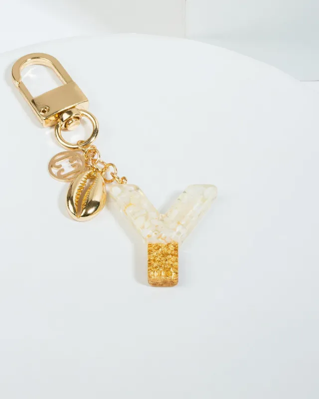 Y - Initial Bag Charm Beach sold by Collete Hayman