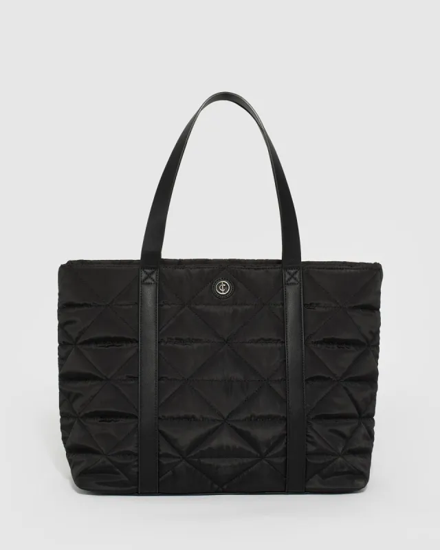 Black Billie Sports Tote Bag sold by Collete Hayman