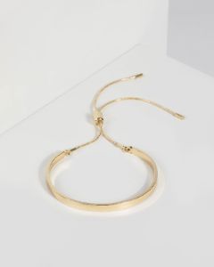 Gold Thin Plate Toggle Bracelet sold by Collete Hayman