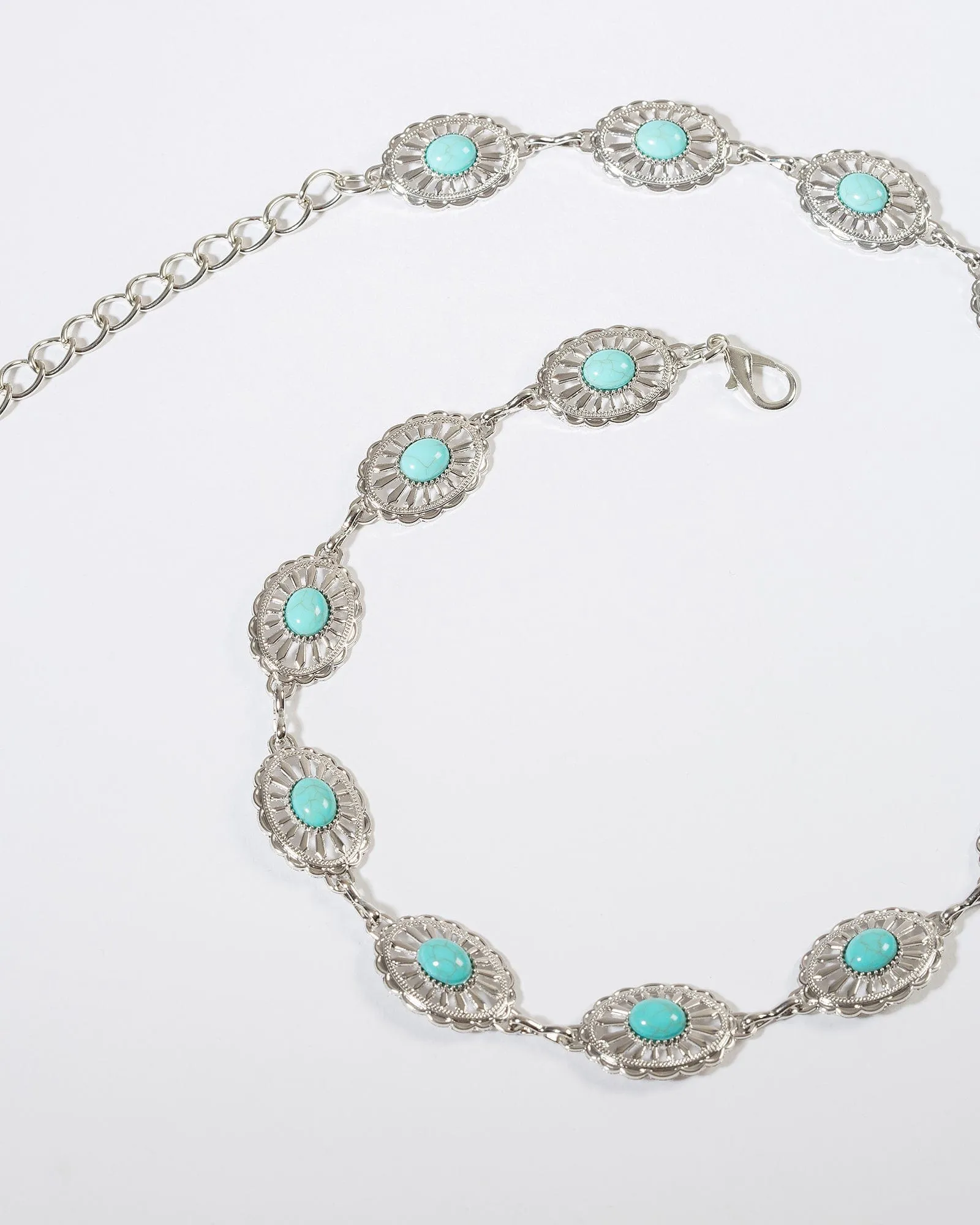 Turquoise Western Chain Belt sold by Collete Hayman product image thumbnail 2