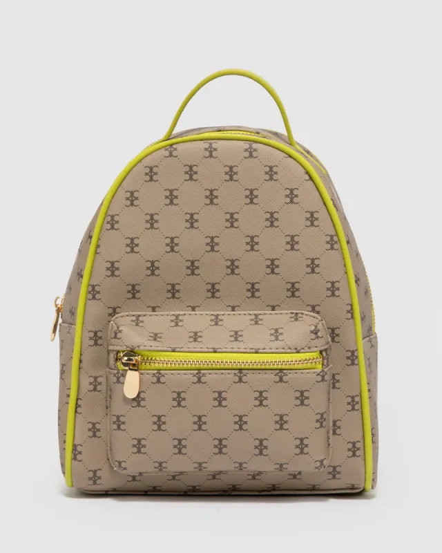Print Bianca Panel Backpack made by Collete Hayman