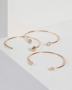 Gold Multi Fine Cuff sold by Collete Hayman