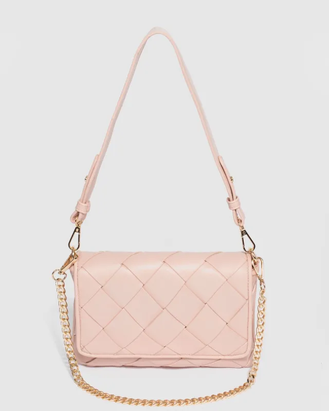Pink Ailani Quilted Chain Bag sold by Collete Hayman