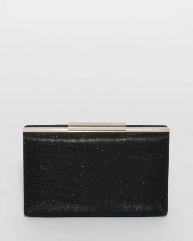 Black Jaimi Clutch Bag sold by Collete Hayman