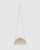 Gold Narelle Textured Box Clutch Bag sold by Collete Hayman