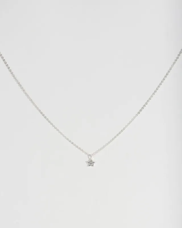 Crystal Star Cubic Zirconia Necklace sold by Collete Hayman