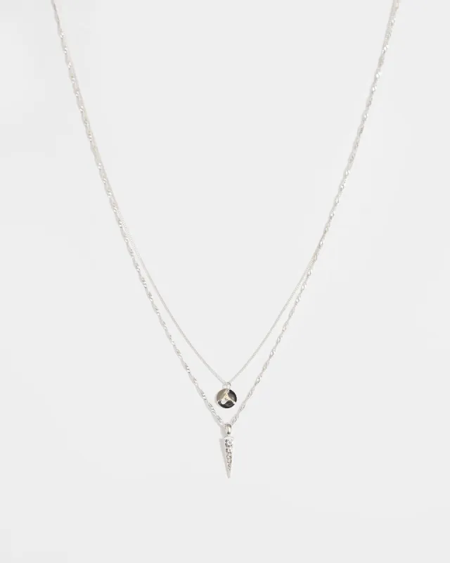 Crystal Arrow Drop Necklace sold by Collete Hayman