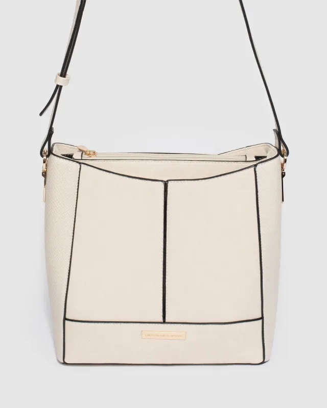 Ivory Lilian Crossbody Bag sold by Collete Hayman