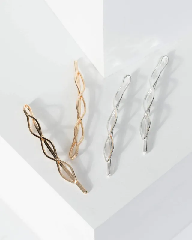 Multi Colour Slide Pins made by Collete Hayman