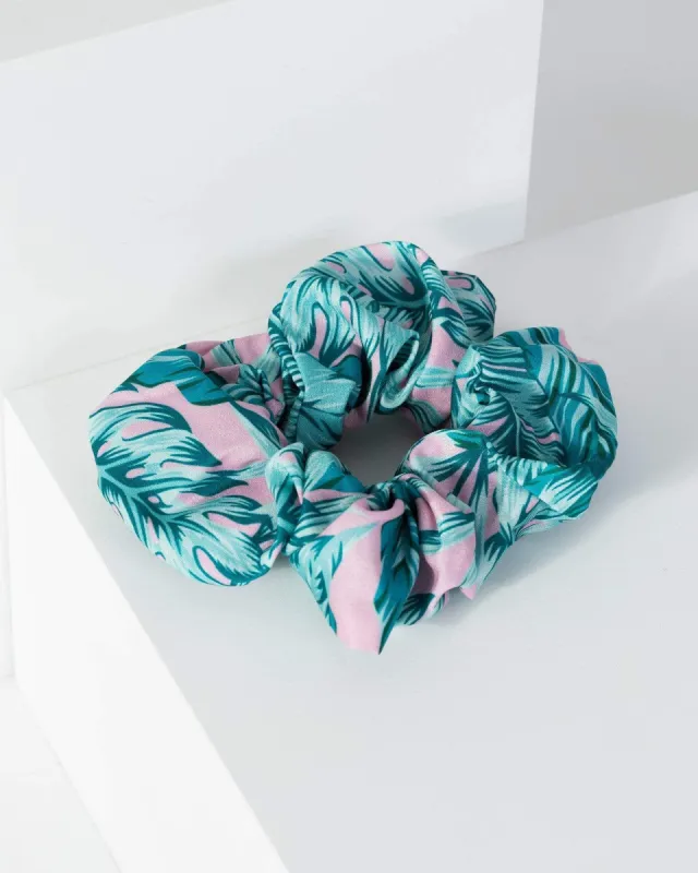 Multi Colour Travel Printed Scrunchie sold by Collete Hayman