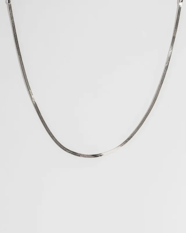 Silver 48cm Snake Chain Necklace sold by Collete Hayman
