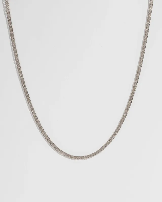 Silver 54cm Double Curb Chain Necklace sold by Collete Hayman
