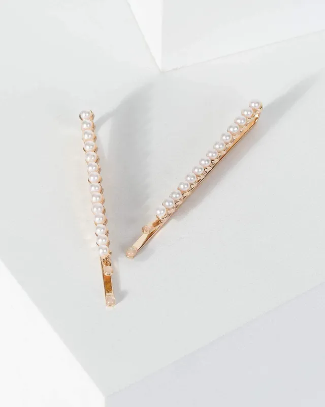 Gold 2 Pack Thin Pearl sold by Collete Hayman