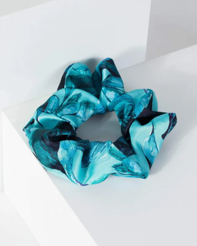Blue Large Scrunchie sold by Collete Hayman