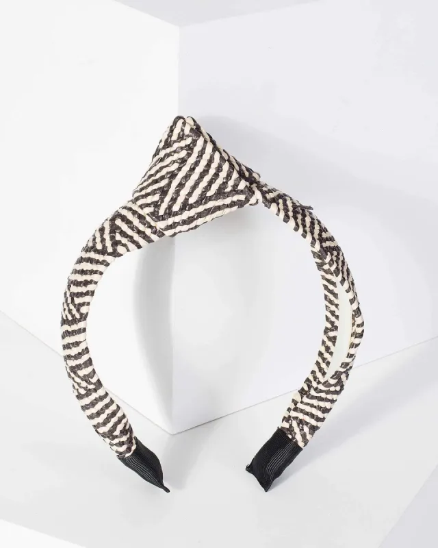 Two Toned Knotted Detail Headband sold by Collete Hayman
