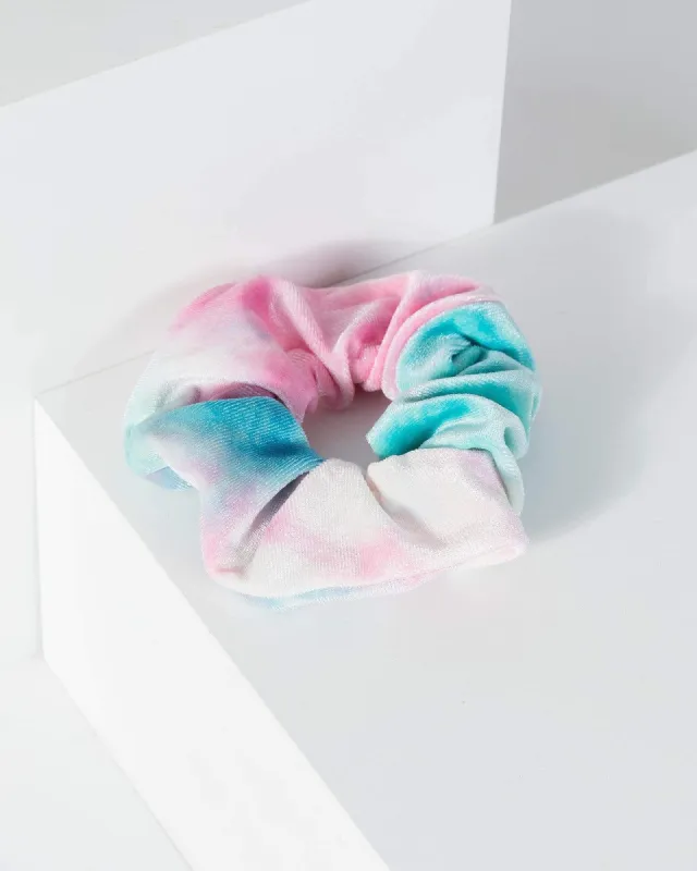 Multi Colour Velvet Scrunchie sold by Collete Hayman