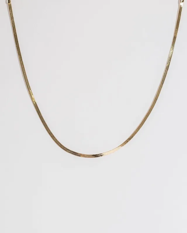 Gold 48cm Snake Chain Necklace sold by Collete Hayman