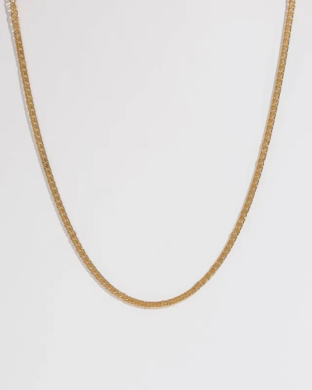 Gold 54cm Double Curb Chain Necklace sold by Collete Hayman