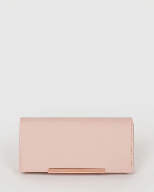Pink Meghan Bar Clutch Bag sold by Collete Hayman