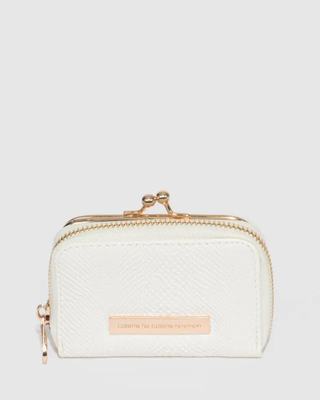 White Jess Wallet sold by Collete Hayman