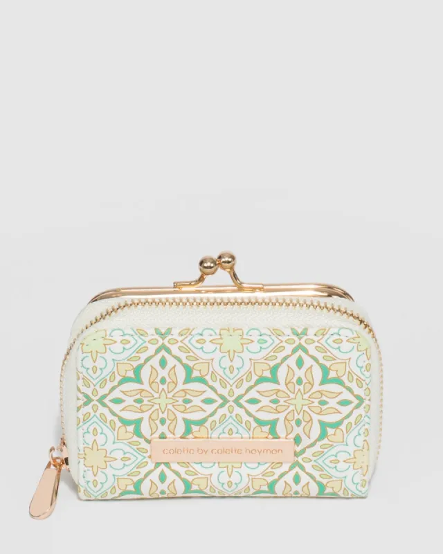 Print Jess Clip Wallet sold by Collete Hayman