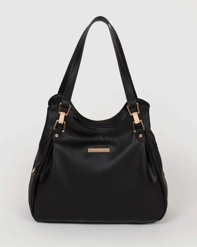 Black Dee Medium Tote Bag sold by Collete Hayman