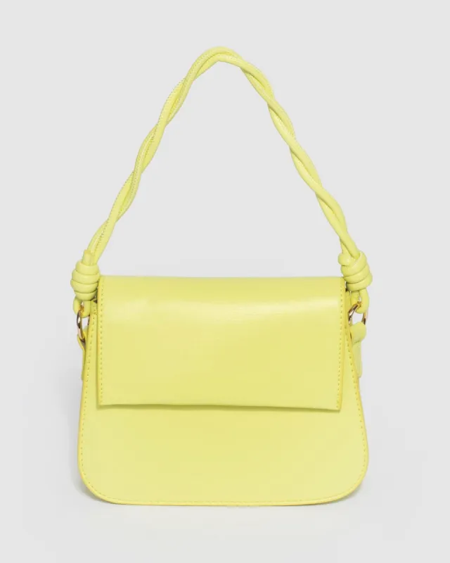 Green Olivia Twist Handle Tote Bag sold by Collete Hayman
