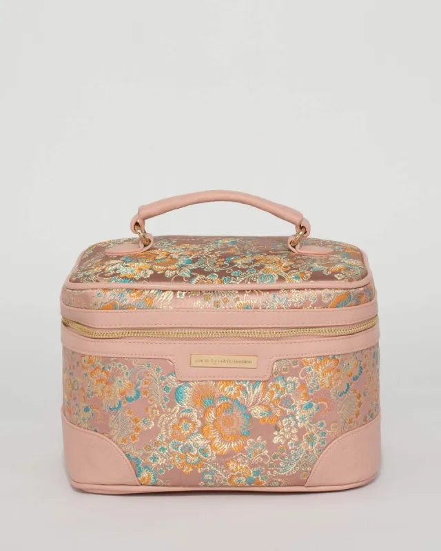 Pink Cosmetic Case Pack sold by Collete Hayman