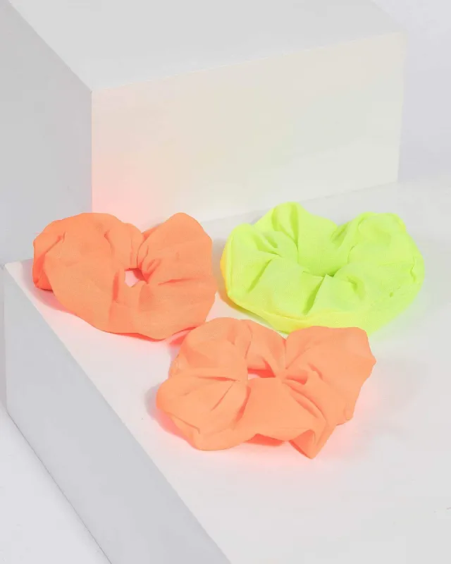 Neon Large Hair Scrunchies sold by Collete Hayman