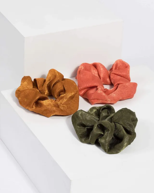 Multi Colour Fabric Hair Scrunchies sold by Collete Hayman