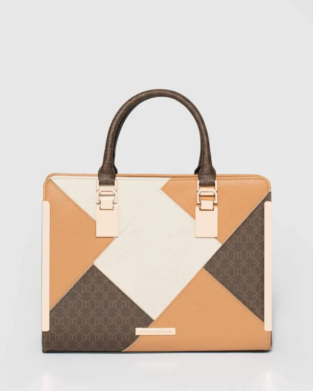 Monogram June Panel Tote Bag sold by Collete Hayman