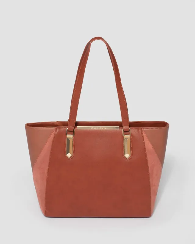 Terracotta Domi Hardware Tote Bag sold by Collete Hayman