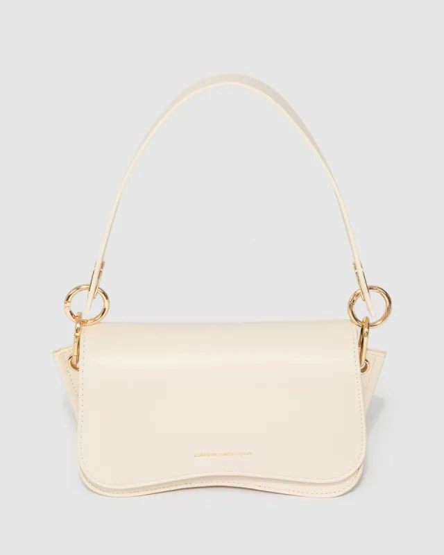 Ivory Macy Shoulder Bag sold by Collete Hayman