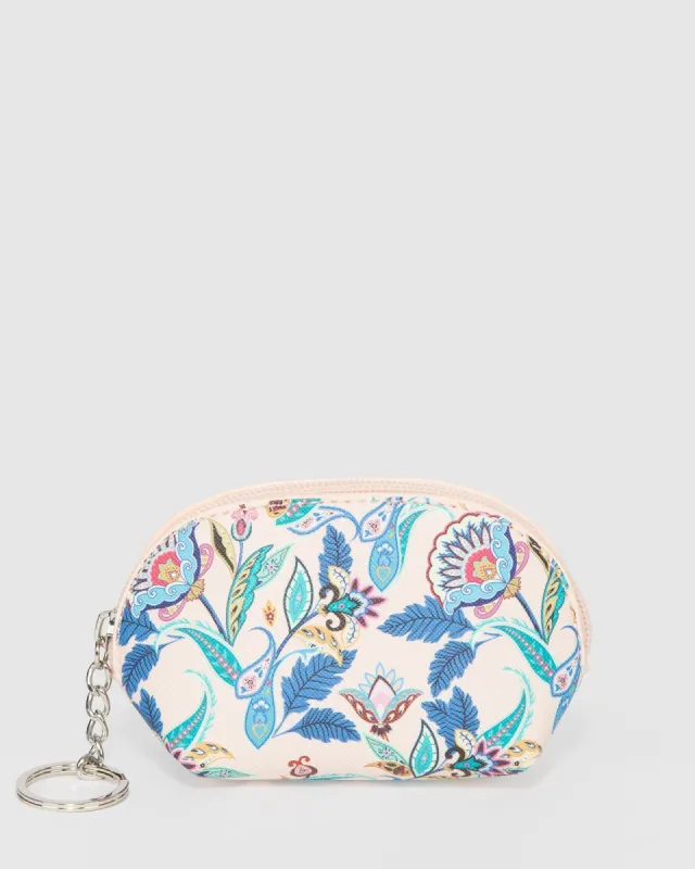 Floral Print Wanda Purse Pouch sold by Collete Hayman