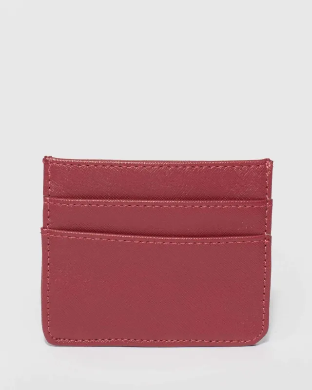 Red Chiara Card Purse sold by Collete Hayman