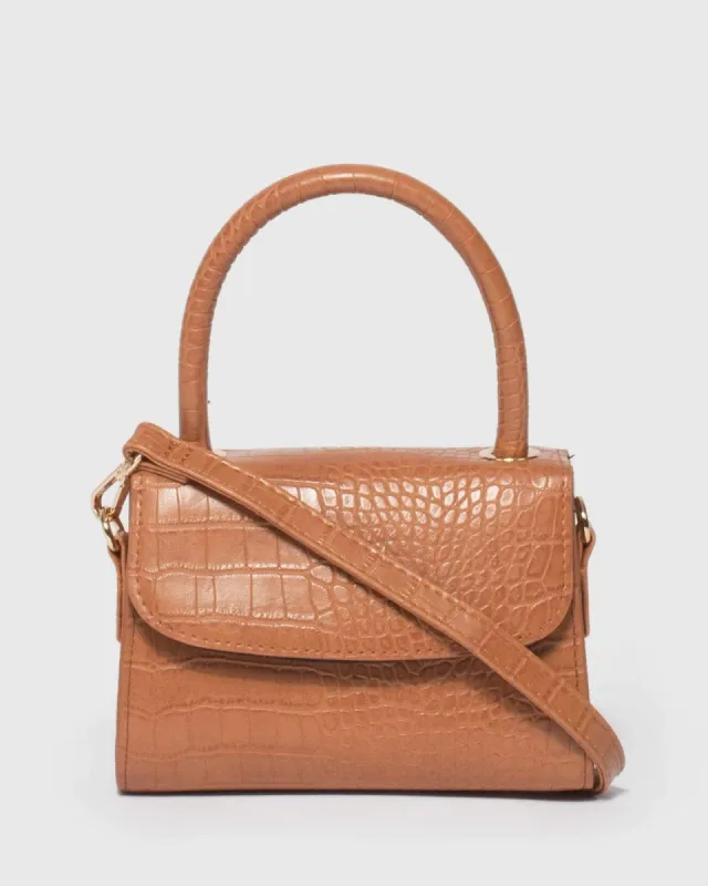 Tan Kiki Mini Bag sold by Collete Hayman