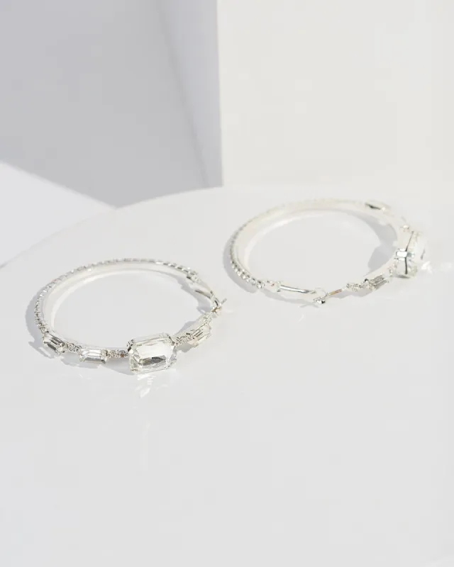 Crystal Chunky Hoop Earring Pack sold by Collete Hayman