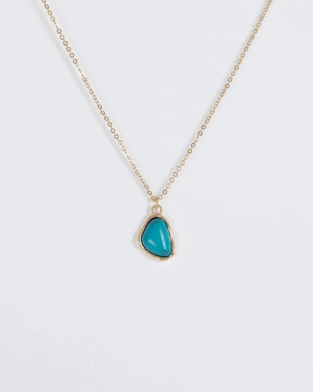 Gold Fine Stone Short Necklace sold by Collete Hayman