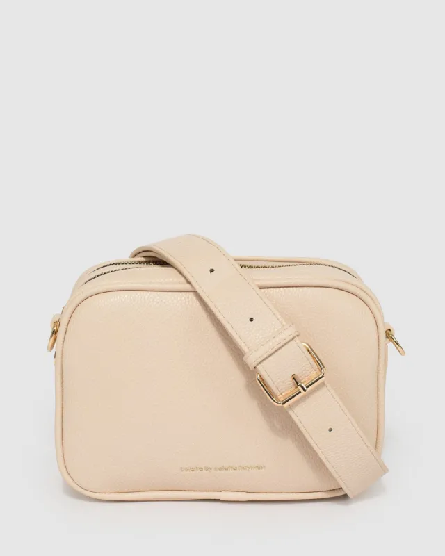 Nude Selena Crossbody Bag sold by Collete Hayman