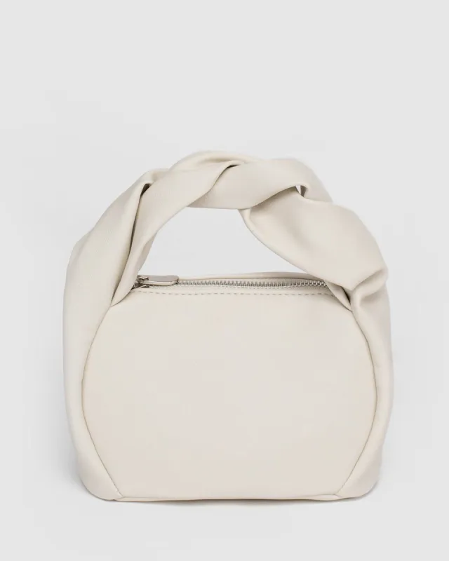 Ivory Vanessa Pouch Grab Bag sold by Collete Hayman