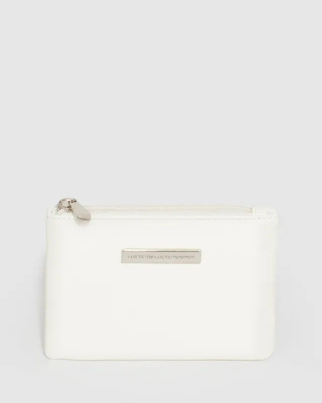 White Sia Purse sold by Collete Hayman
