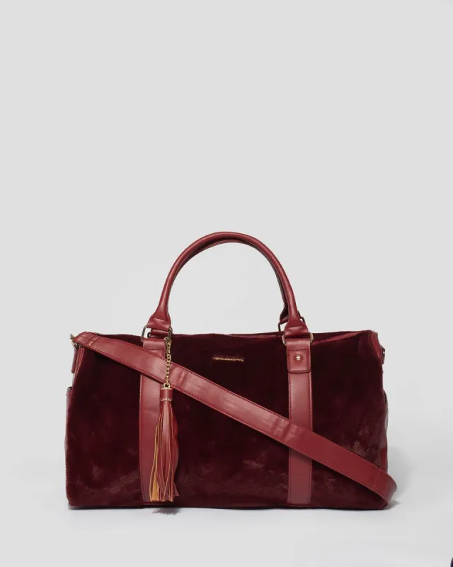 Berry Soft Weekender Bag sold by Collete Hayman