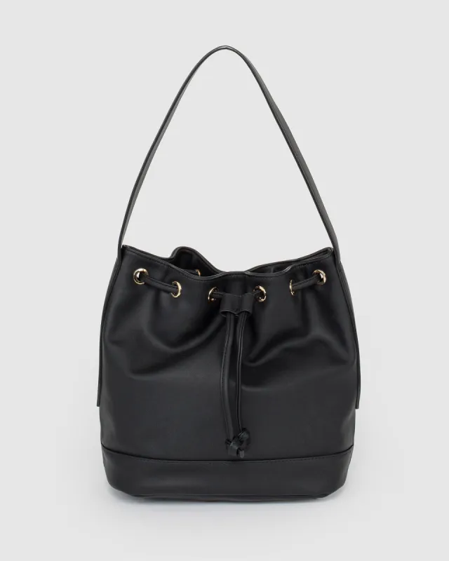 Black Giselle Top Handle Bag sold by Collete Hayman