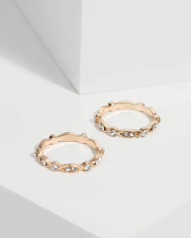 Crystal Multi Ring Set sold by Collete Hayman