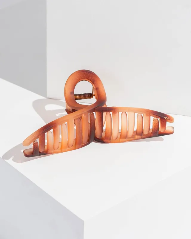 Tortoise Loop Matte Claw Clip sold by Collete Hayman